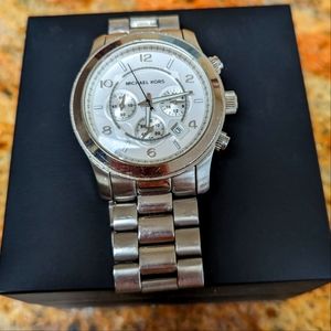 Michael Kors Chronograph Silver Watch